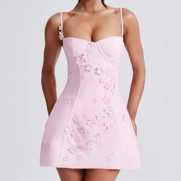 Babyboo Fashion Dresses & Skirts - Babyboo Dalary Mini Dress Blush Pink Floral